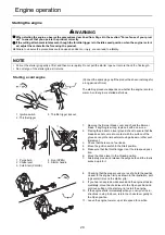 Предварительный просмотр 22 страницы Shindaiwa C243S Operator'S Manual