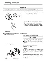 Предварительный просмотр 24 страницы Shindaiwa C243S Operator'S Manual