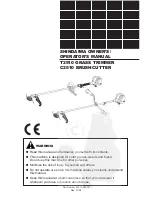 Shindaiwa C2510 Operator'S Manual preview