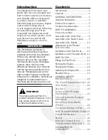 Предварительный просмотр 2 страницы Shindaiwa C2510 Operator'S Manual