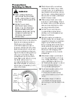 Предварительный просмотр 25 страницы Shindaiwa C2510 Operator'S Manual