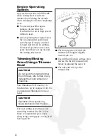 Предварительный просмотр 26 страницы Shindaiwa C2510 Operator'S Manual