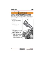 Предварительный просмотр 32 страницы Shindaiwa C262 Operator'S Manual