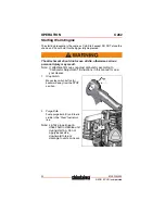 Предварительный просмотр 34 страницы Shindaiwa C262 Operator'S Manual