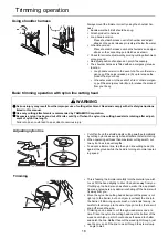 Предварительный просмотр 20 страницы Shindaiwa C263S Operator'S Manual