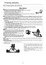 Предварительный просмотр 22 страницы Shindaiwa C263S Operator'S Manual