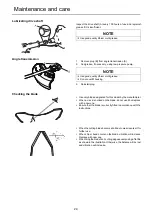 Предварительный просмотр 26 страницы Shindaiwa C263S Operator'S Manual