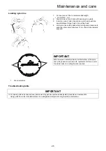 Предварительный просмотр 27 страницы Shindaiwa C263S Operator'S Manual