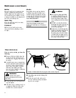 Preview for 16 page of Shindaiwa C282 Owner'S/Operator'S Manual
