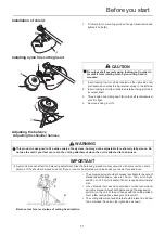 Preview for 13 page of Shindaiwa C335TS Operator'S Manual