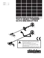 Shindaiwa C3410 Owner'S/Operator'S Manual предпросмотр