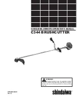 Shindaiwa C344 Owner'S/Operator'S Manual preview