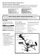 Предварительный просмотр 6 страницы Shindaiwa C344 Owner'S/Operator'S Manual