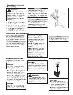 Предварительный просмотр 15 страницы Shindaiwa C344 Owner'S/Operator'S Manual