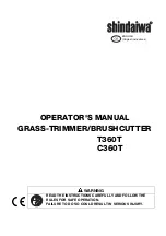 Предварительный просмотр 3 страницы Shindaiwa C360T Operator'S Manual