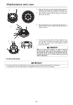 Предварительный просмотр 28 страницы Shindaiwa C360T Operator'S Manual