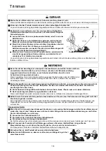 Предварительный просмотр 82 страницы Shindaiwa C360T Operator'S Manual