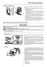 Предварительный просмотр 19 страницы Shindaiwa C361T Operator'S Manual