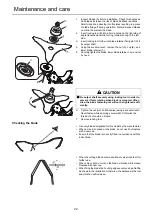 Предварительный просмотр 26 страницы Shindaiwa C361T Operator'S Manual