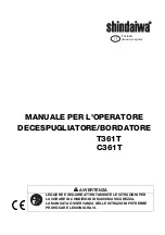 Предварительный просмотр 99 страницы Shindaiwa C361T Operator'S Manual