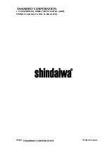 Preview for 52 page of Shindaiwa DG15BMK Owner'S And Operator'S Manual