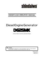 Preview for 1 page of Shindaiwa DG25MK Assembly And Instruction Manual