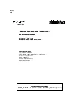 Preview for 1 page of Shindaiwa DG450UMI-QD User Manual