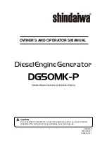 Shindaiwa DG50MK-P Owner'S And Operator'S Manual preview