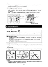 Preview for 21 page of Shindaiwa DG60MI Owner'S And Operator'S Manual