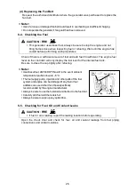 Preview for 29 page of Shindaiwa DG60MI Owner'S And Operator'S Manual