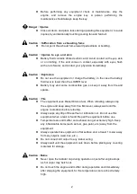 Preview for 4 page of Shindaiwa dga50c Owner'S And Operator'S Manual