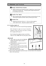 Preview for 26 page of Shindaiwa dga50c Owner'S And Operator'S Manual