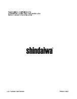 Preview for 48 page of Shindaiwa DGM60MK Owner'S Manual