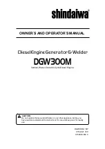 Preview for 1 page of Shindaiwa DGW300M Owner'S And Operator'S Manual