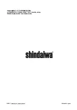 Preview for 36 page of Shindaiwa DGW300M Owner'S And Operator'S Manual