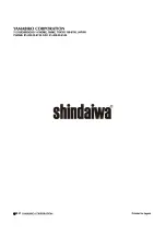 Предварительный просмотр 44 страницы Shindaiwa DGW300MS/UKV Owner'S And Operator'S Manual