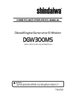 Shindaiwa DGW300MS Owner'S And Operator'S Manual preview