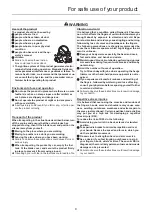 Preview for 11 page of Shindaiwa DH165ST Operator'S Manual