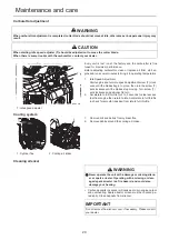 Preview for 22 page of Shindaiwa DH165ST Operator'S Manual