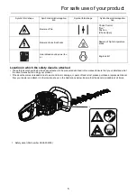 Предварительный просмотр 7 страницы Shindaiwa DH202 Operator'S Manual