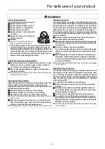 Предварительный просмотр 11 страницы Shindaiwa DH202 Operator'S Manual