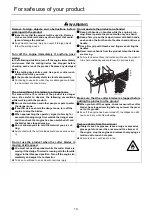 Предварительный просмотр 12 страницы Shindaiwa DH202 Operator'S Manual