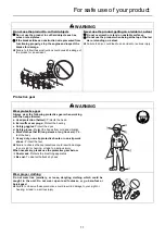 Предварительный просмотр 13 страницы Shindaiwa DH202 Operator'S Manual