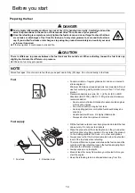 Предварительный просмотр 16 страницы Shindaiwa DH202 Operator'S Manual