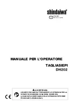 Предварительный просмотр 87 страницы Shindaiwa DH202 Operator'S Manual