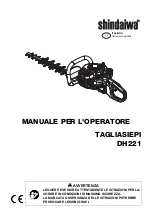 Предварительный просмотр 87 страницы Shindaiwa DH221 Operator'S Manual