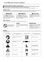 Предварительный просмотр 6 страницы Shindaiwa DH232ST-24 Operator'S Manual