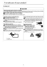 Предварительный просмотр 8 страницы Shindaiwa DH232ST-24 Operator'S Manual