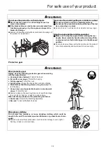 Предварительный просмотр 13 страницы Shindaiwa DH232ST-24 Operator'S Manual