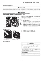 Предварительный просмотр 21 страницы Shindaiwa DH232ST-24 Operator'S Manual